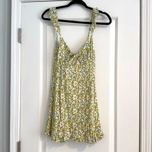 Astr the Label XS lemons mini dress